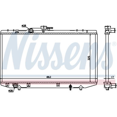 Wasserkühler PKW 64843