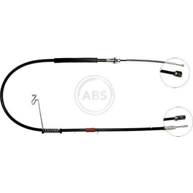 A.B.S. Handbremsseil Seilzug Festellbremse K17878 A.B.S. Handbremsseil Seilzug Festellbremse K17878