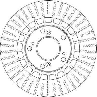 86 481 055 Bremsscheibe VA DF6493 86 481 055 Bremsscheibe VA DF6493