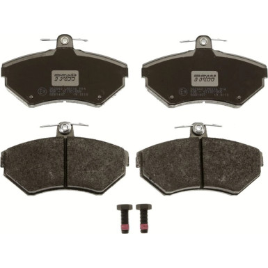 Bremsklötze VA SEAT Ibiza,Toldeo,VW Polo,Golf 91 COTEC GDB1437 Bremsklötze VA SEAT Ibiza,Toldeo,VW Polo,Golf 91 COTEC GDB1437