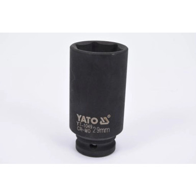 Kraft-Steckschlüssel Lang 29 mm 1/2 YT-1049