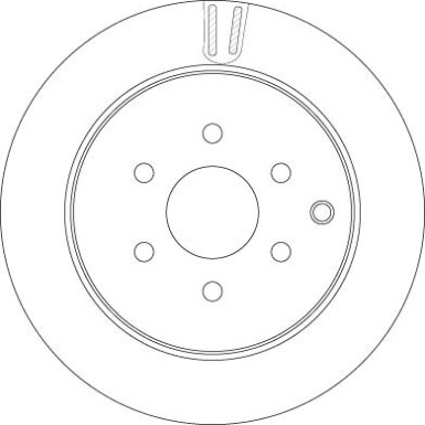 Bremsscheibe Nissan T. Pathfinder 2.5-3.0 Dci 4Wd 06 DF6289 Bremsscheibe Nissan T. Pathfinder 2.5-3.0 Dci 4Wd 06 DF6289