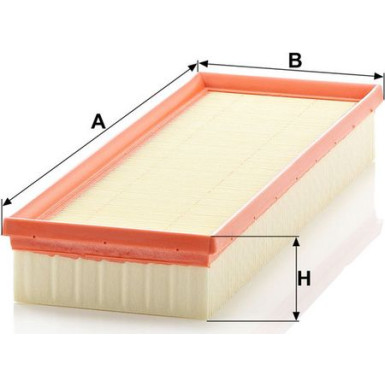 Mann & Hummel Luftfilter PKW Mini Cooper II 1,6 Automatik C 37 100