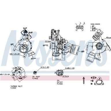 Nissens Turbo 93161