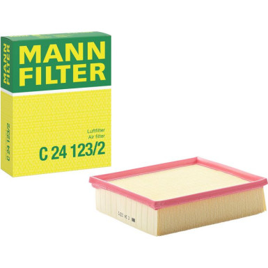 Mann & Hummel Luftfilter PKW RENAULT Clio III,Espace IV,Laguna C 24 123/2