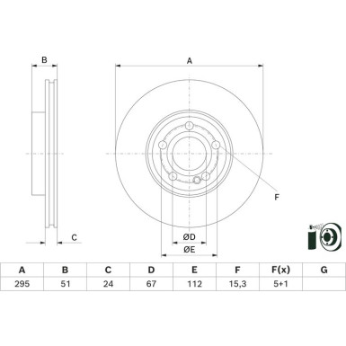 BOSCH Bremsscheibe 0 986 479 H74 BOSCH Bremsscheibe 0 986 479 H74