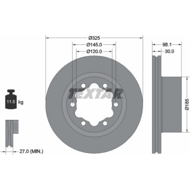 Bremsscheibe PRO 92305803