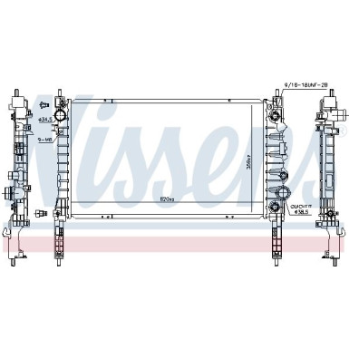 Wasserkühler PKW 606053 Wasserkühler PKW 606053
