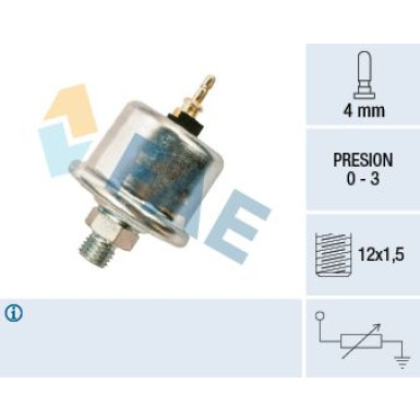 FAE Sensor, Öldruck 14730 FAE Sensor, Öldruck 14730