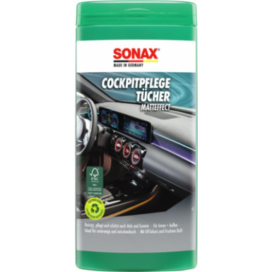 Sonax CockpitPflegeTücher matt Box 04158410