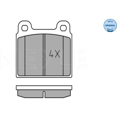 Bremsbelagsatz Vw P. T1/T2/Opel Rekord/Commodore/Db W108/W110/W115/Ford Taunus/Alfa Gt/Spider 252001115 Bremsbelagsatz Vw P. T1/T2/Opel Rekord/Commodore/Db W108/W110/W115/Ford Taunus/Alfa Gt/Spider 252001115