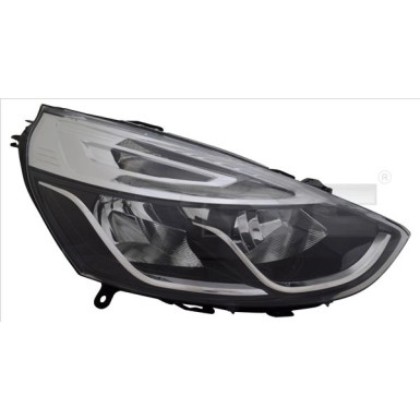 Scheinwerfer R H7/H1 +LWR +MOT CHROM RENAULT CLIO IV 9,16-5,19 20-17017-05-2
