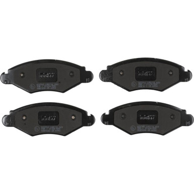 Bremsklötze VA PEUGEOT 206 98 COTEC GDB1500