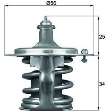 Thermostateinsatz mit Dichtung TX 79 78D