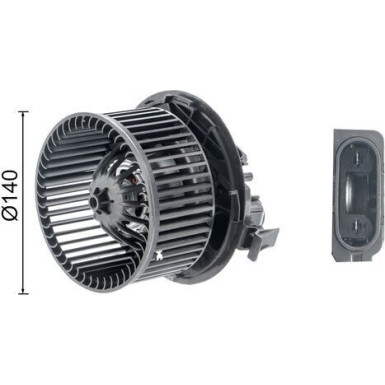 Innenraumgebläse BEHR AB 228 000S
