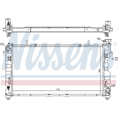 Wasserkühler PKW 61025