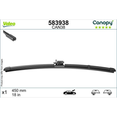 VALEO Scheibenwischer 583938 VALEO Scheibenwischer 583938