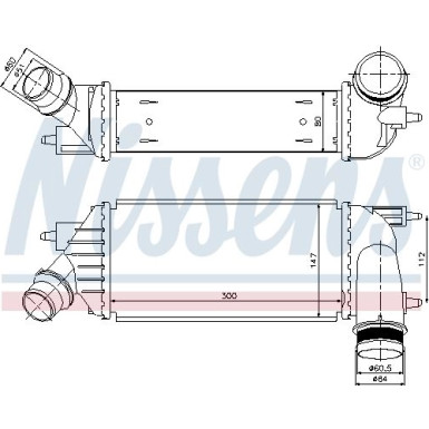 Ladeluftkühler PKW PEUGEOT EXPERT 2.0 HDI 09 96467 Ladeluftkühler PKW PEUGEOT EXPERT 2.0 HDI 09 96467