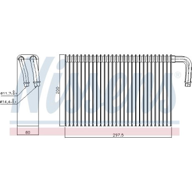 Verdampfer PKW 92298