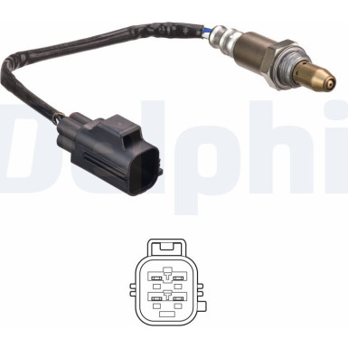 DELPHI Lambdasonde ES21290-12B1 DELPHI Lambdasonde ES21290-12B1