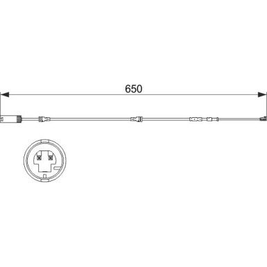 Warnkontakt BMW 1,3 Serie 1987473513