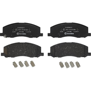 BREMBO Bremsklötze VA P 59 058 BREMBO Bremsklötze VA P 59 058