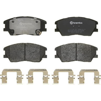 BREMBO Bremsklötze VA P 30 121 BREMBO Bremsklötze VA P 30 121