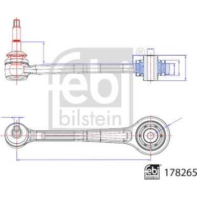 Lenker, Radaufhängung 178265 Lenker, Radaufhängung 178265