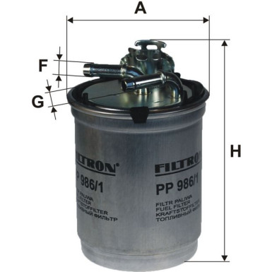 FILTRON Kraftstofffilter PP 986/1
