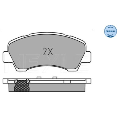 Bremsbelagsatz Peugeot P. 301/308 1,2-2,0 12 252525118 Bremsbelagsatz Peugeot P. 301/308 1,2-2,0 12 252525118