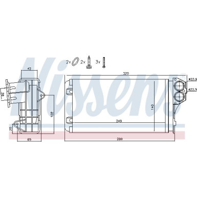 Heizkühler PKW 72941