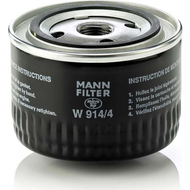 Mann & Hummel Ölfilter PKW OPEL W 914/4 Mann & Hummel Ölfilter PKW OPEL W 914/4