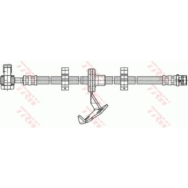 Bremsschlauch MERCEDES M-Klasse ML 55 AMG 00-05 PHD965