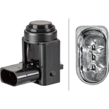 HELLA Sensor, Einparkhilfe 6PX 358 141-101 HELLA Sensor, Einparkhilfe 6PX 358 141-101
