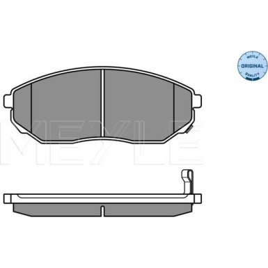 Bremsbelagsatz Kia P. Sorento 02- Mit Sensor MEYLE-ORIGINAL: True to OE 025 240 9217/W