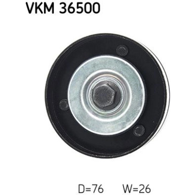 Spannrolle Nebentrieb VKM 36500