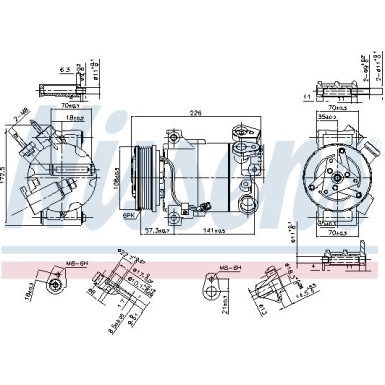 Kompressor PKW Ford Focus 11 FIRST FIT 890215