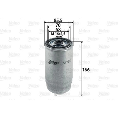 VALEO Kraftstofffilter 587727 VALEO Kraftstofffilter 587727