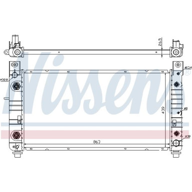 Wasserkühler PKW 69091 Wasserkühler PKW 69091