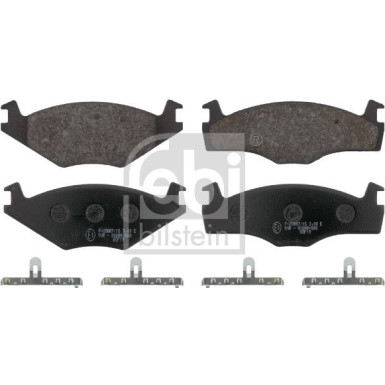 FEBI BILSTEIN Bremsbeläge 16076 FEBI BILSTEIN Bremsbeläge 16076
