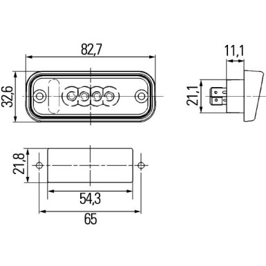 HELLA Beleuchtung 2KA010278-311