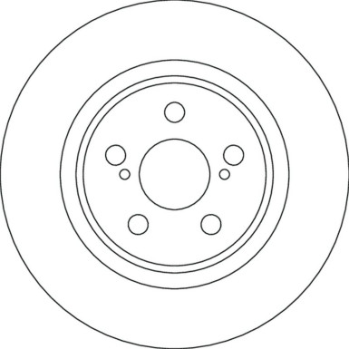 TRW Bremsscheibe DF4641 TRW Bremsscheibe DF4641