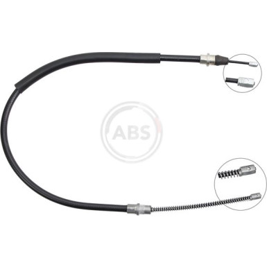 A.B.S. Handbremsseil Seilzug Festellbremse K15568 A.B.S. Handbremsseil Seilzug Festellbremse K15568