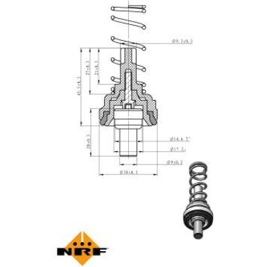 Thermostat, Kühlmittel 725203