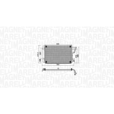 KONDENSATOR, KLIMAANLAGE BC951 KONDENSATOR, KLIMAANLAGE BC951