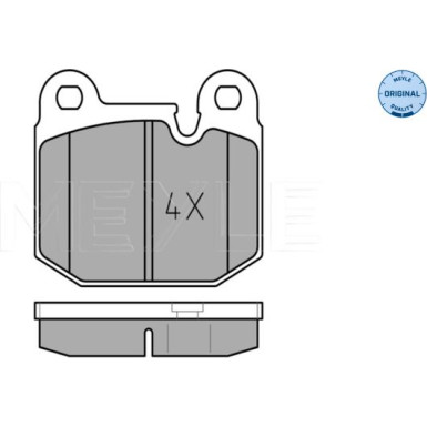 Bremsbelagsatz Bmw P. E30 82-84 252058816 Bremsbelagsatz Bmw P. E30 82-84 252058816