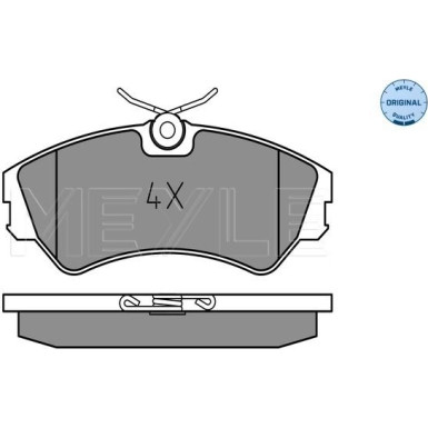 Bremsbelagsatz Vw P. T4 09/90 14 252012419 Bremsbelagsatz Vw P. T4 09/90 14 252012419