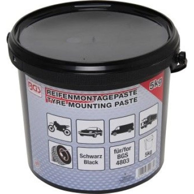 BGS Reifenmontagepaste schwarz 5 kg 9382