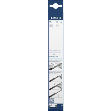 Bosch Heckscheibenwischer A252H 3397016826 Bosch Heckscheibenwischer A252H 3397016826