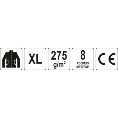 Yato Arbeits- Werkstatt Jacke / Xl YT-8023